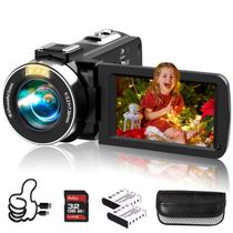 Câmera de vídeo Filmadora Vmotal Digital 2.7K 42MP 3.0