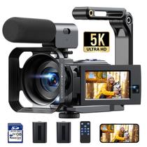 Câmera de Vídeo FIREFOTO 5K - 56MP com WiFi e Visão Noturna Câmera de Vídeo FIREFOTO 5K - 56MP com WiFi e Visão Noturna