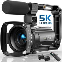 Câmera de vídeo FJFJOPK 5K 48MP UHD Wifi IR Night Vision Vloggi