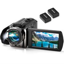 Câmera de Vídeo Full HD 1080P - 24MP - Zoom 16x - Tela LCD 3.0"