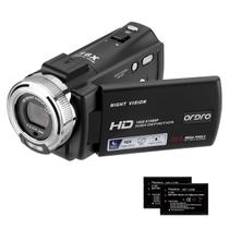 Câmera de Vídeo ORDRO HDV-V12 1080P 30MP com Visão Noturna Câmera de Vídeo ORDRO HDV-V12 1080P 30MP com Visão Noturna