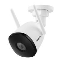 Câmera de Vídeo Segurança Externa Intelbras IM5 SC WiFi Alexa Google Com Micro-SD 32 GB Branca