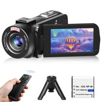 Câmera de Vídeo VETEK Full HD 1080P - 30MP - 18x Zoom com Visão Noturna