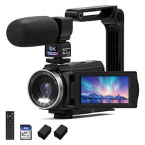 Câmera de Vídeo Xoieod 5K UHD 48MP Zoom Óptico 10X