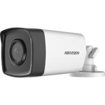 Camera de Vigilancia Hikvision Bullet DS-2CE17D0T-IT1F 2.8MM 1080P Externo - Branco/Preto