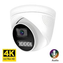Câmera De Vigilância IP POE 8MP 4K Onvif H265 Visão Noturna Detecção Humana HD CCTV Vídeo Para NVR