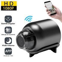 Câmera De Vigilância Mini Sem Fio Com Detecção De Movimento E Visão Noturna 1080P Leve E Portátil X5