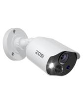 Câmera de vigilância ZOSI 1080P HD-TVI 2MP 1920TVL com áudio