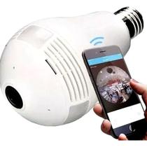 Câmera De Wifi Ip Lâmpada Espiã Visão Noturna Câmera De Wifi Ip Lâmpada Espiã Visão Noturna