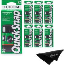 Câmera descartável Fujifilm Quicksnap 35 mm pacote com 6 unidades Câmera descartável Fujifilm Quicksnap 35 mm pacote com 6 unidades