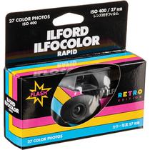 Câmera Descartável Ilfocolor Rapid Retro - 27 Fts - Ilford