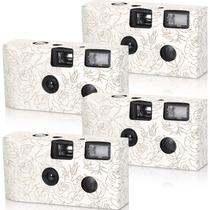 Câmera descartável Zhengmy 34mm de uso único com Flash 4 Pack