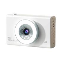 Câmera Digital 4K 50MP Autofoco Portátil Retro CCD Mini Filmadora Para Viagens E Estudantes