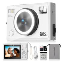 Câmera Digital ASTYPHER 5K 64 MP com Luz de Anel 360 e 32 GB Câmera Digital ASTYPHER 5K 64 MP com Luz de Anel 360 e 32 GB