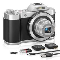 Câmera Digital ASTYPHER 64MP 4K Tela 3" Zoom 6X WiFi
