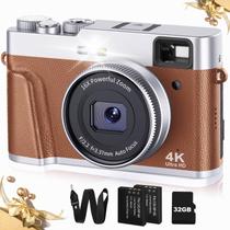 Câmera digital Bifever 4K 48MP com foco automático e zoom 16X (2 Hz)