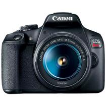 Câmera Digital Canon DSLR EOS Rebel T7+ Com Lente EF-S 18-55mm IS II BR