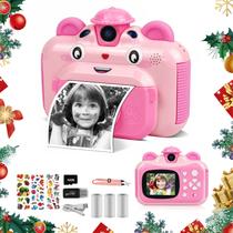 Câmera digital CL FUN Instant Print 20MP para crianças de 6 a 12 anos