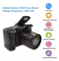 Câmera digital com zoom 16X F-ocus Design com resolução 1920x1080