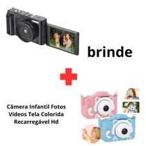 Câmera Digital De Fotografia Profissional 2025 16x 48m bateria 3.7 700mHa wifi