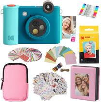Câmera digital de impressão instantânea e impressora fotográfica KODAK Smile+