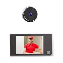 Câmera Digital De Olho Mágico Para Porta De 3,5 Polegadas Com Visor Eletrônico E Campainha, Ângulo Câmera Digital De Olho Mágico Para Porta De 3,5 Polegadas Com Visor Eletrônico E Campainha, Ângulo