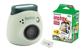 Câmera digital Fujifilm Instax Pal com 20 impressões verdes
