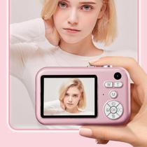 Câmera digital genérica HD 40MP com tela de 2,4" com flash rosa Câmera digital genérica HD 40MP com tela de 2,4" com flash rosa