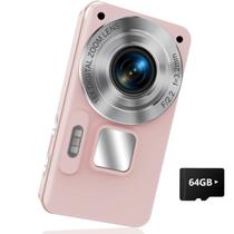 Câmera digital GIEDYU Kids UHD 4K 64MP Aponte e fotografe