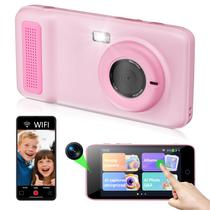 Câmera digital Gisotu Dual Lens 4" com tela sensível ao toque Wi-Fi Câmera digital Gisotu Dual Lens 4" com tela sensível ao toque Wi-Fi