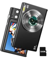 Câmera Digital IGXHAVIZ 4K 48MP - com Cartão de 32GB e 2 Baterias