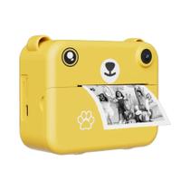 Câmera Digital Infantil 1080P HD Com Gravador De Vídeo E Impressora Térmica Instantânea Mini,