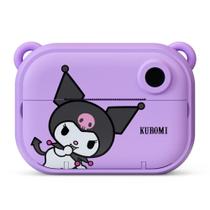 Câmera digital infantil com impressão instantânea Kidamento Model P Kuromi Câmera digital infantil com impressão instantânea Kidamento Model P Kuromi