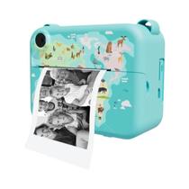 Câmera Digital Infantil Com Impressão Instantânea, Mini Impressora Térmica, Gravador De Vídeo,
