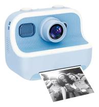 Câmera Digital Infantil Impressão Instantânea Azul Zoop Toys