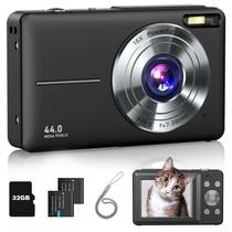 Câmera Digital Infantil Lecran FHD 1080P 44MP com Cartão de 32GB Câmera Digital Infantil Lecran FHD 1080P 44MP com Cartão de 32GB