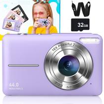 Câmera Digital Infantil Zostic 4MP 1080P - 16X Zoom - 32GB - Ideal para Carro