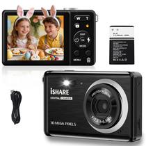 Câmera Digital ISHARE 30MP FHD 1080P Tela LCD de 2,8" Zoom 18X Câmera Digital ISHARE 30MP FHD 1080P Tela LCD de 2,8" Zoom 18X