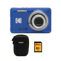 Câmera Digital Kodak Pixpro Friendly Zoom FZ55 - 16MP - Azul