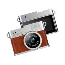 Câmera Digital Mini Retro 1080P CCD Portátil Vintage Com Tela Gravador De Vídeo Para Esportes