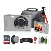 Câmera digital Minolta MND20 44MP/2,7K Quad HD Silver +Acc Câmera digital Minolta MND20 44MP/2,7K Quad HD Silver +Acc