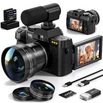 Câmera Digital Monitech 64MP 8K Zoom 16X WiFi Kit Câmera Digital Monitech 64MP 8K Zoom 16X WiFi Kit