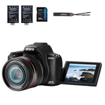 Câmera digital ORDRO 64MP 4K para fotografia e vlogging