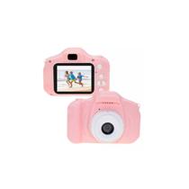 Câmera digital portátil Mini para crianças rosa