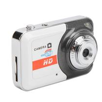 Câmera digital PUSOKEI Mini Thumb Vídeo Portátil Cinza Prateado