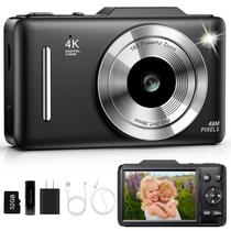 Câmera digital QUIOF 4K 48MP com zoom 16X e antiestabilização Câmera digital QUIOF 4K 48MP com zoom 16X e antiestabilização