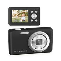 Câmera digital SLRNQJA FHD 1080P 48MP 16X Zoom com cartão de 32GB Câmera digital SLRNQJA FHD 1080P 48MP 16X Zoom com cartão de 32GB