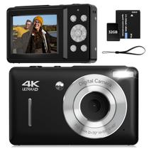 Câmera digital SMARTKLIK FHD 1080P 44MP para crianças com 32GB SD Câmera digital SMARTKLIK FHD 1080P 44MP para crianças com 32GB SD