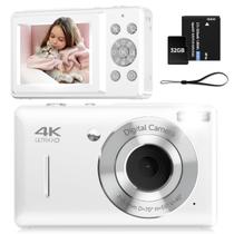 Câmera digital SMARTKLIK FHD 1080P 44MP para crianças com 32GB SD Câmera digital SMARTKLIK FHD 1080P 44MP para crianças com 32GB SD