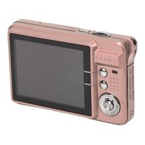 Câmera digital UBEF 48MP 4K Vlogging com tela LCD de 2,7 polegadas (rosa)